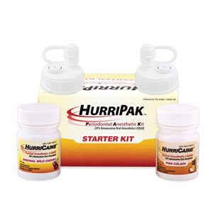 ANESTHETIC HURRIPAK PERIO KITPINA COLADA & WILD CHERRY