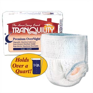 Principle Business Tranquility Premium Overnight Disposable Absorbent Underwear