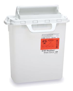 SHARPS CONTAINER 3GAL NXT GENRED RECYKLEEN 10/CS