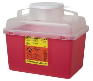 SHARPS COLLECTORS 14 QT REDOPEN VENTED CAP 20/CS