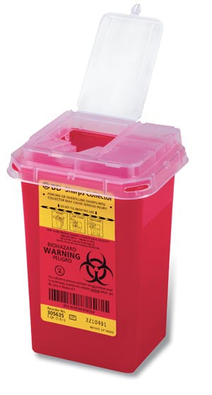 COLLECTOR PHLEBOTOMY 1 QT RED60/CS