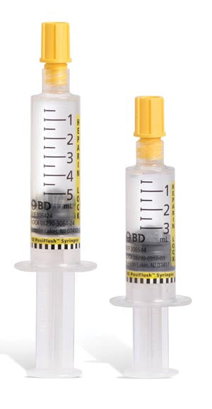 SYRINGE 3ML HEPARIN 100UNIT30/BX 16BX/CS (RX)