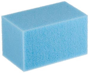 BLOCK FOAM MD BLU 32/PK