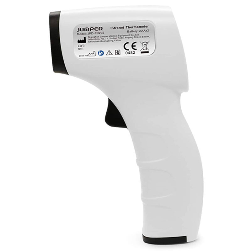 Jumper JPD-FR202 Non-Contact Infrared Thermometer label