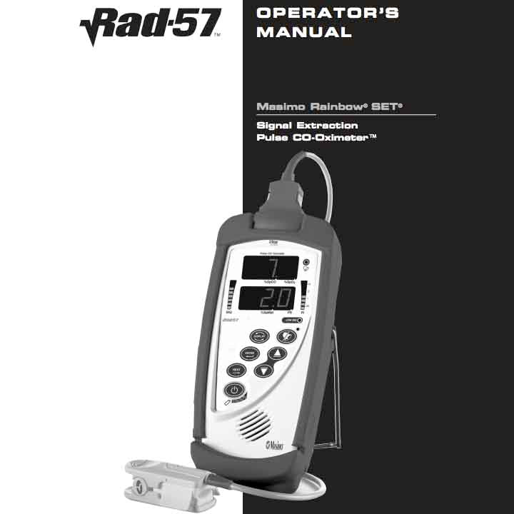 Masimo Rad-57 Operator's Manual