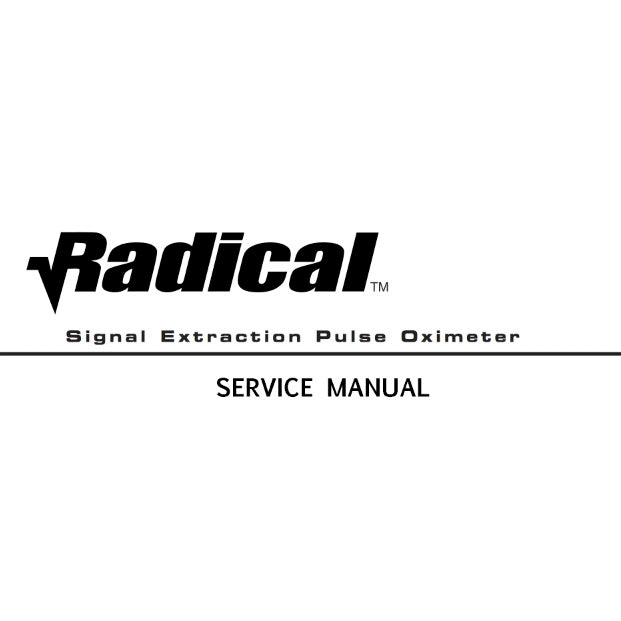 Masimo Radical Service Manual