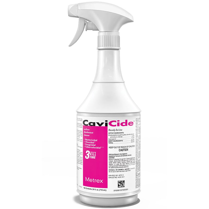 Metrex CaviCide Disinfectant - 24 oz Spray Bottle