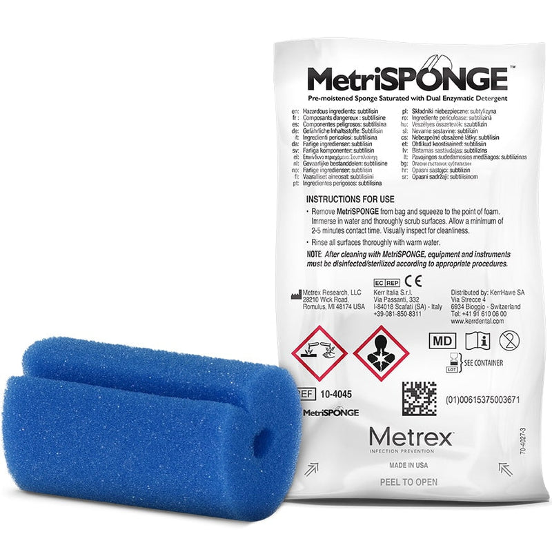 Metrex MetriSponge Pre-Moistened Enzymatic Sponge