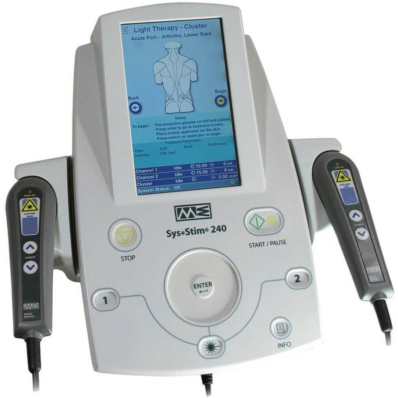 Mettler Sys*Stim 240 Neuromuscular Stimulator with two probes