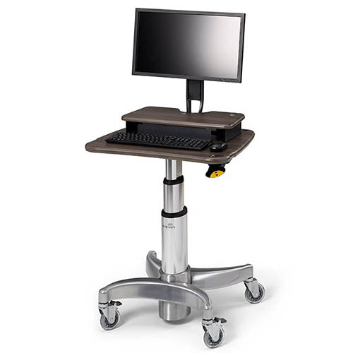 Midmark 6213 Flat Panel Secure PC Workstation - With Laptop