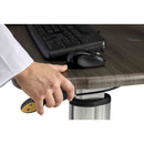 Midmark 6217 Secure Laptop Workstation - Height Adjustment in Use