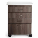 Midmark M4 Mobile Treatment Cabinet with Locks and Kydex Contour Top
