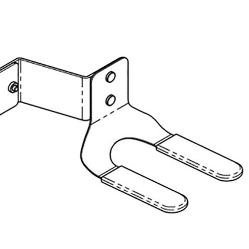 Midmark Workstation Bar Code Holder Mount