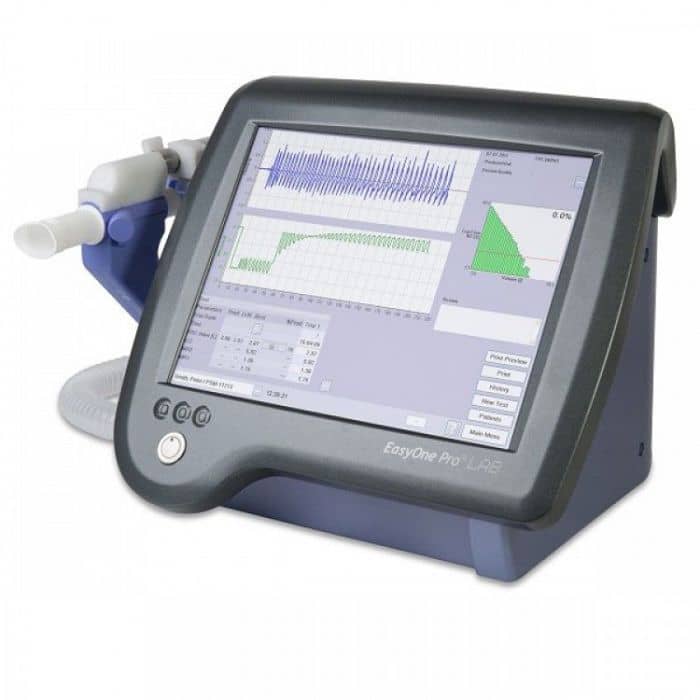 ndd Medical EasyOne Pro LAB Multiple Breath Nitrogen Washout System