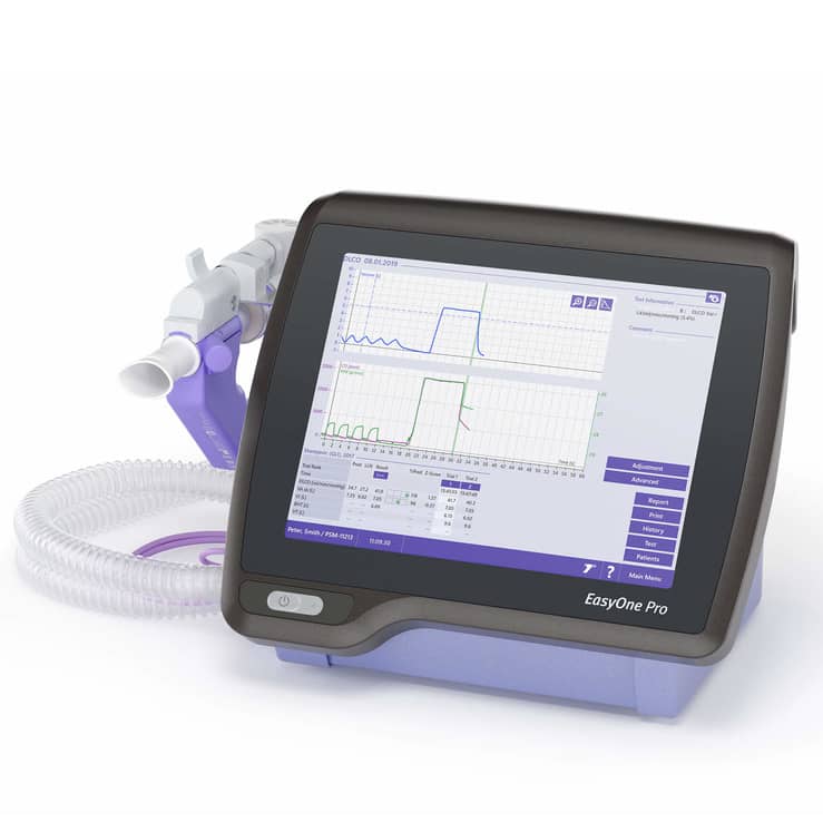 ndd Medical EasyOne Pro Single Breath DLCO System