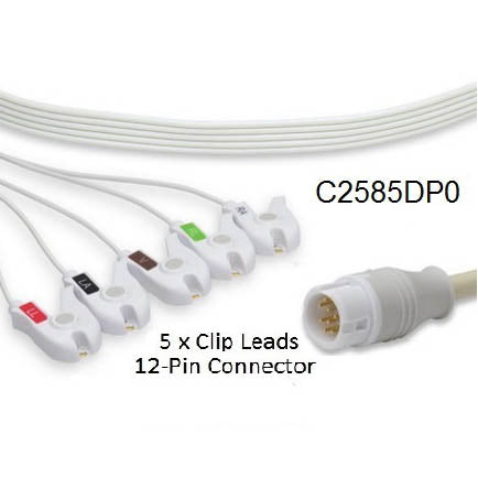 Philips Disposable One Piece ECG Cable