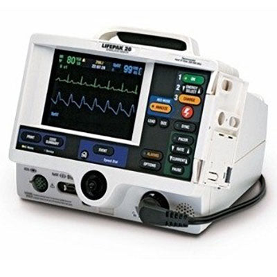 Physio-Control LIFEPAK 20 Defibrillator / Monitor - Side View