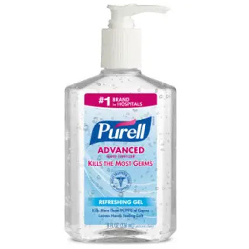 PURELL Advanced Instant Hand Sanitizer - Pump Bottle - 8 fl oz