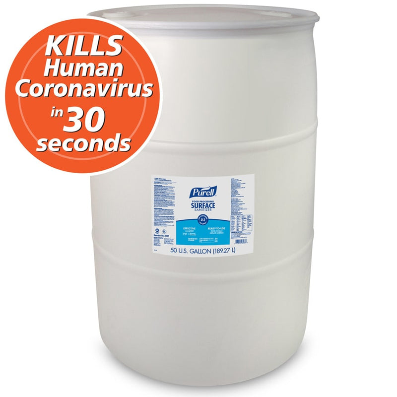 PURELL Food Processing Surface Sanitizer Spray - 50 Gallon Drum