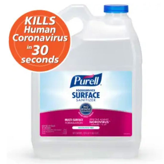 PURELL Foodservice Surface Sanitizer Refills - Gallon