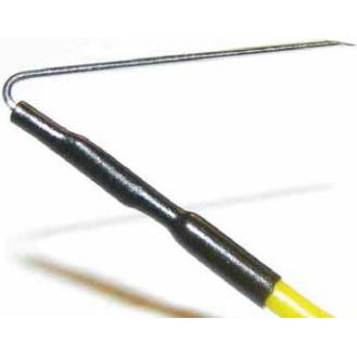 Rhythmlink Disposable Bent Subdermal Needle Electrode close-up