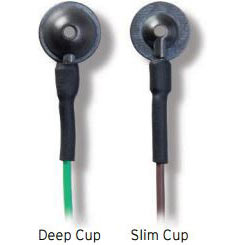 Rhythmlink Disposable InvisaDeep EEG Cup Electrode - Cup Comparison