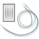 Rhythmlink Disposable Twisted 13 mm Subdermal Needle Electrodes - Color Group 1
