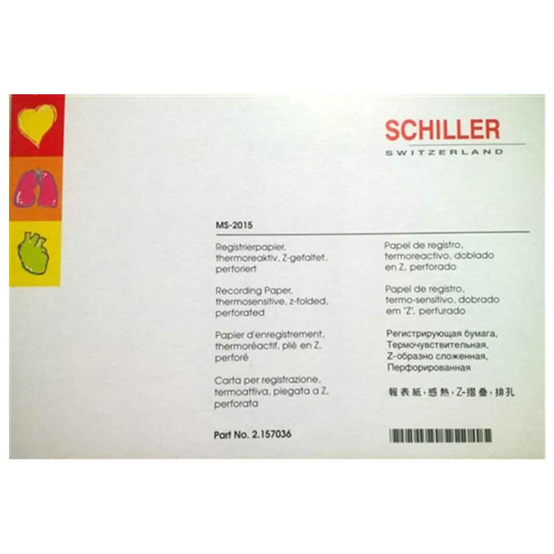 Schiller MS-2015 Chart Paper