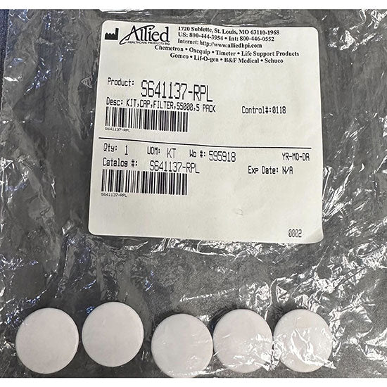 Schuco Nebulizer S5000 Filter Cap Kit Package