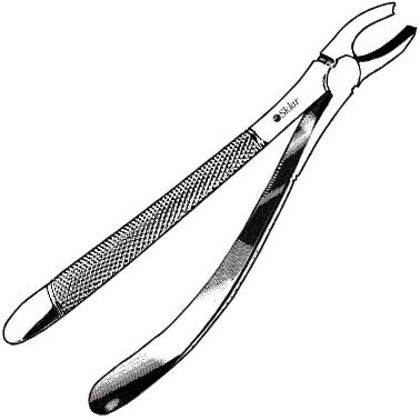 Sklar Extracting Forceps #18