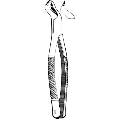 Sklar Extracting Forceps #88L - Physician Grade