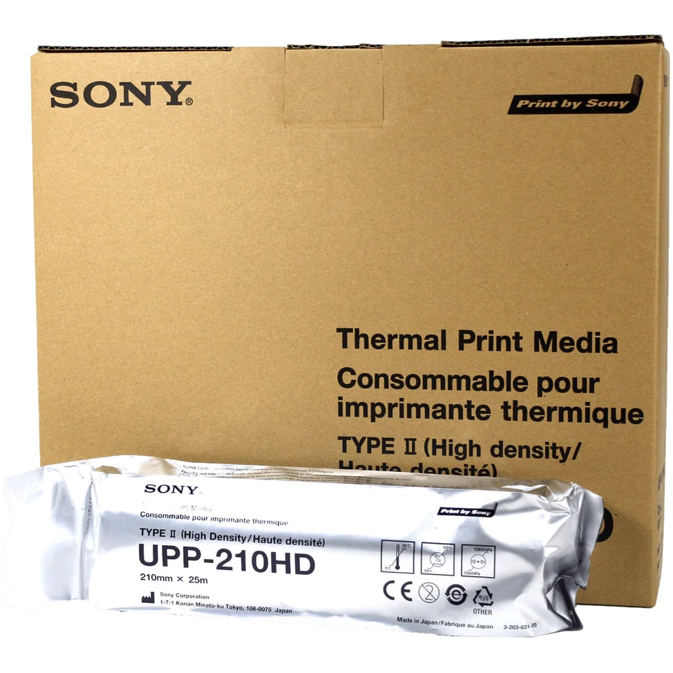 Sony UPP-210HD High Density Thermal Print Media