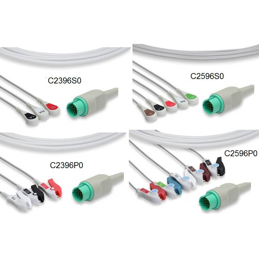 Spacelabs One Piece ECG Cable - Group