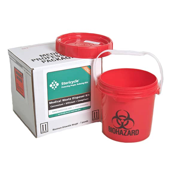 Stericycle 1 Gallon Medical Waste Pail System