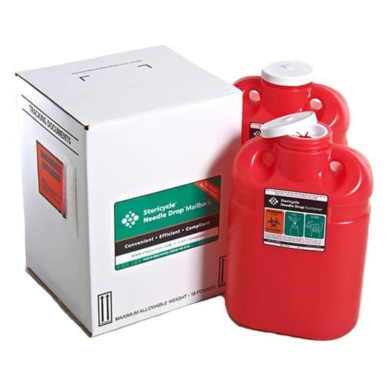 Stericycle 2 Gallon Disposable Mailback System