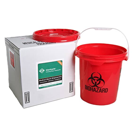 Stericycle 5 Gallon Medical Waste Pail System