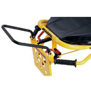 Stryker stretcher with pull handle
