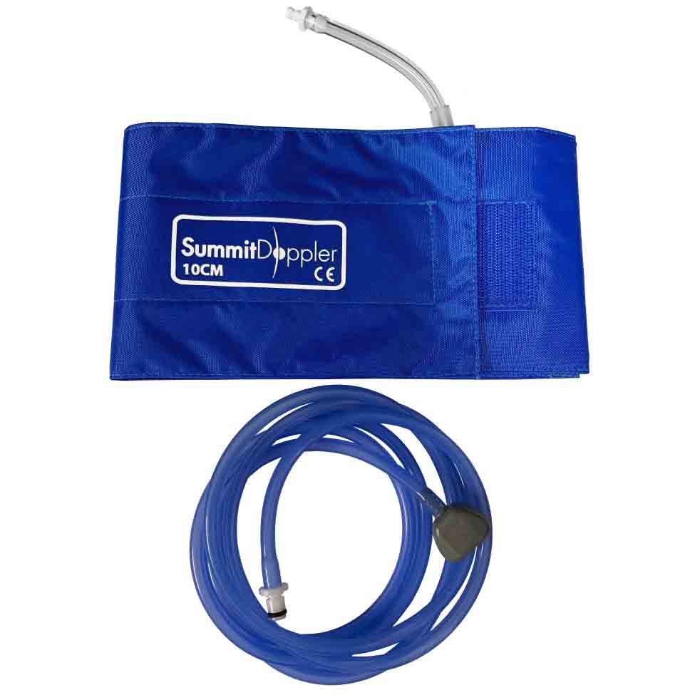 Summit Doppler Ankle Cuff and Hose Assembly - 10 cm