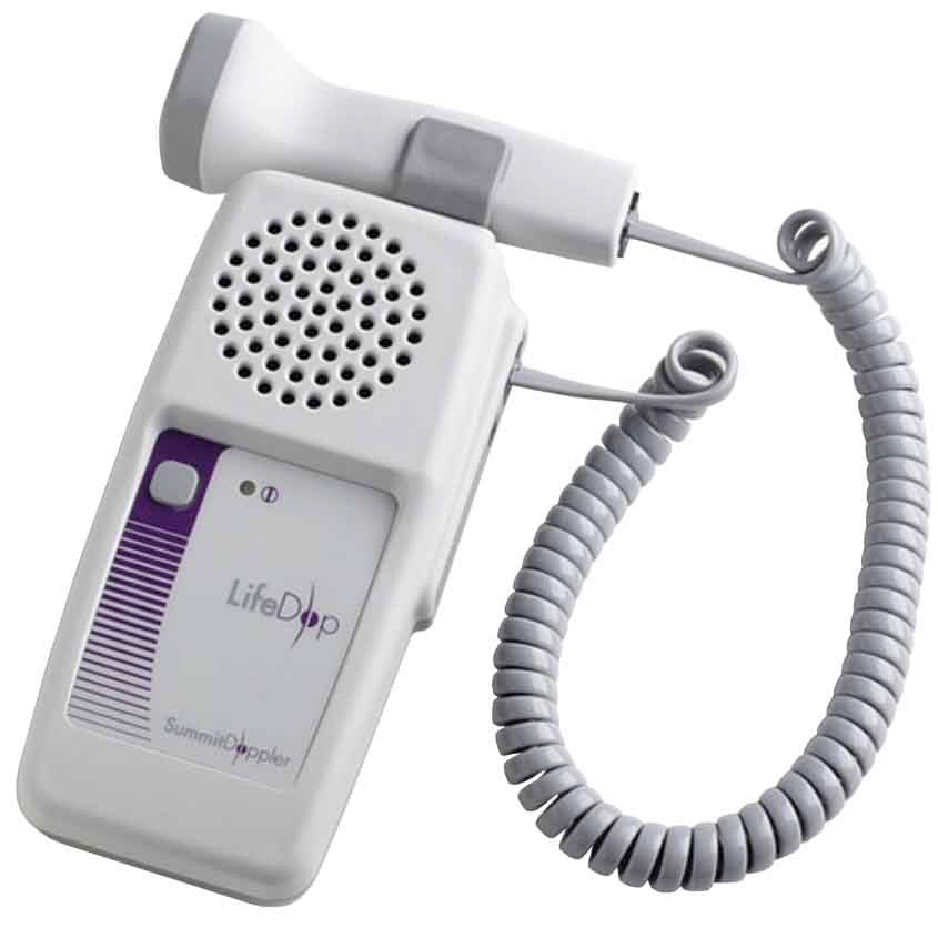 Summit Doppler LifeDop L150R Rechargeable Hand-Held Doppler - Obstetrical Probe