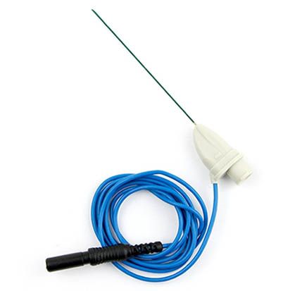 TECA MyoJect Disposable Luer Lock Needle Electrode - Blue