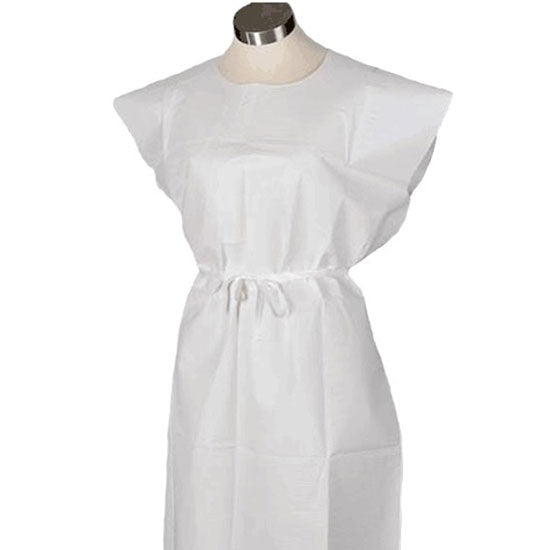 TIDI Choice Exam Gowns - White