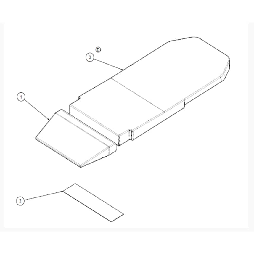 TransMotion Medical TMM4 Cushion Set