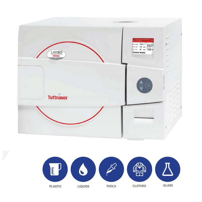 Tuttnauer LABSCI 15L Electronic Benchtop Autoclave