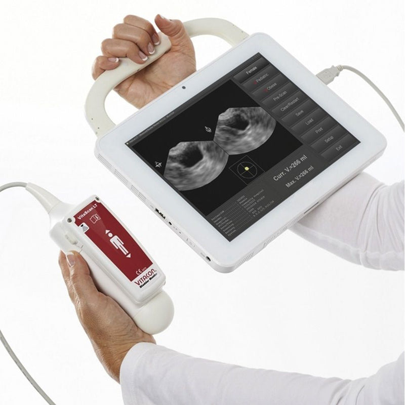 Vitacon VitaScan PD Bladder Scanner in use