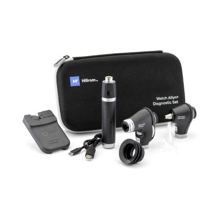 Welch Allyn 3.5V Diagnostic Set with Ophthalmoscope and Otoscope - Hard Case