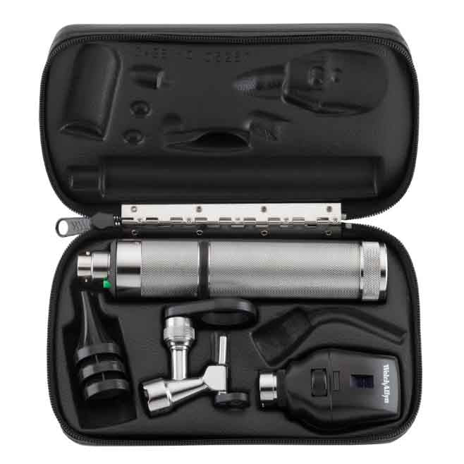 Welch Allyn Halogen HPX Standard Ophthalmoscope Diagnostic Set -
