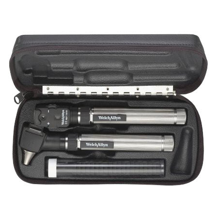 Welch Allyn PocketScope Diagnostic Set - #13000 Ophthalmoscope, #21111 Otoscope, Hard Case