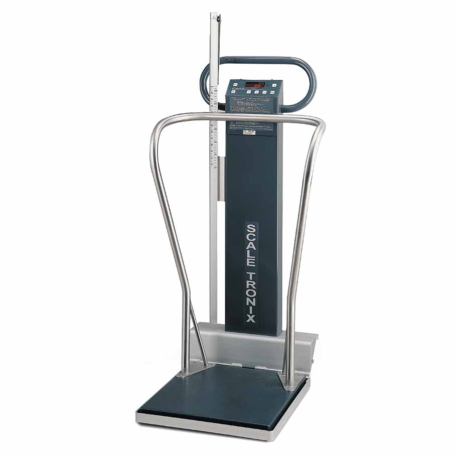 Welch Allyn Scale-Tronix 5002 Mobile Stand-On Scale