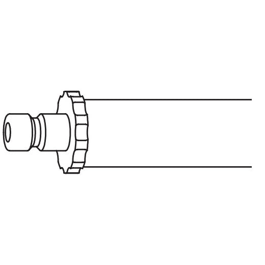 Welch Allyn Trimline Disposable 1-Tube Vinyl Cuff - Male Bayonet Connector