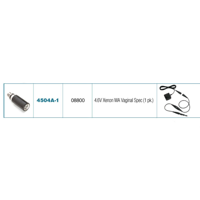 Welch Allyn Vaginal Specula 4.6V Halogen Replacement Lamp - Chart